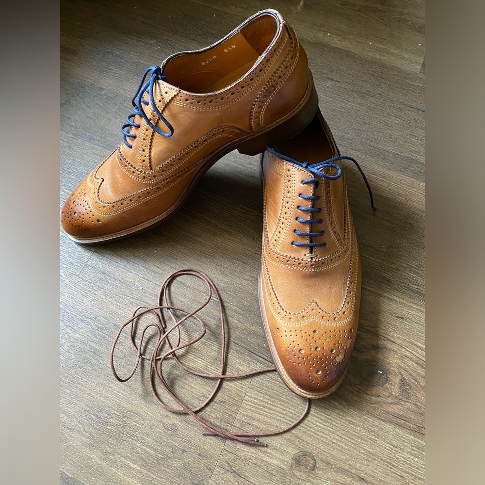 Mens oxford dress shoes size 8.5
